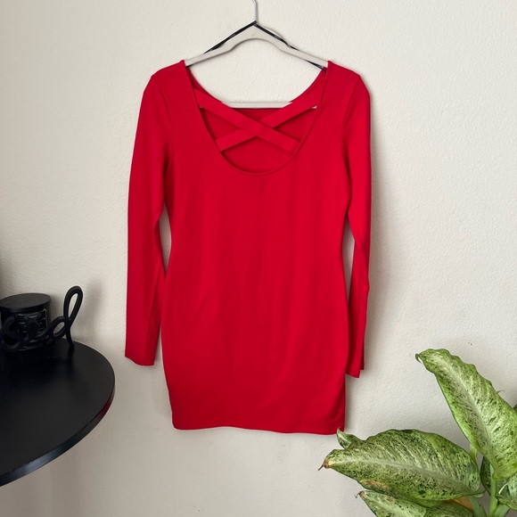 Forever 21 Short Red Dress - Picture 5 of 6